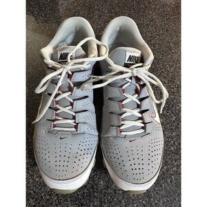 Size 12 Nike Reax 8 TR Wolf Grey Gym Red